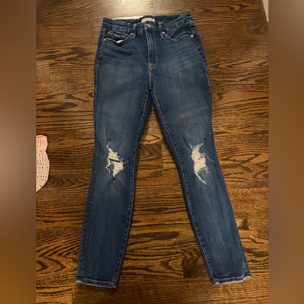 Good American Good Legs Crop size 6(28)- worn once!